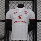 2024-25Manchester United white special player version jersey