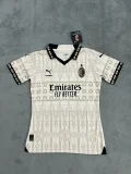 2024 AC Milan Pleasure co-branded white edition woman jersey