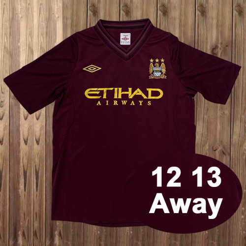 2012-13 Manchester City  Away retro jersey