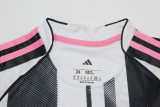 2025-26 Juventus   home kid kit with sponsor
