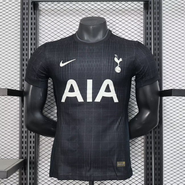 2024-25 .Tottenham black special player version jersey   (The player version is more slim fit, it is recommended to buy one size larger)