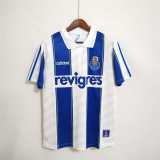 1996-97 Porto home blue  white