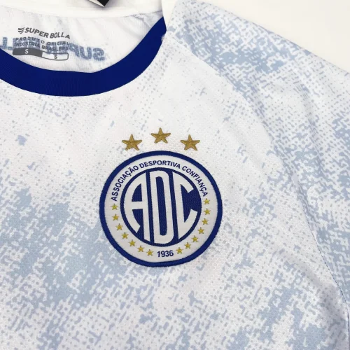 2024-25 Confiançat away white socer jersey