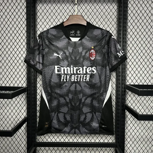 2024-25 AC Milan Goalkeeper Jersey Black