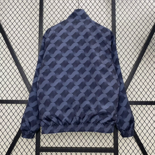 24-25 R .Real Madrid Reversible Windbreaker