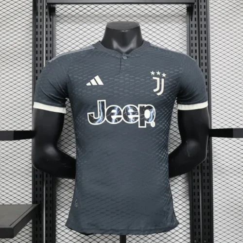 Juventus 2023-24 third player version soccer jerseys   (The player version is more slim fit, it is recommended to buy one size larger)