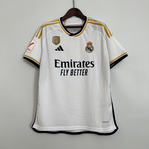 2023-24 Real Madrid home final game version jersey