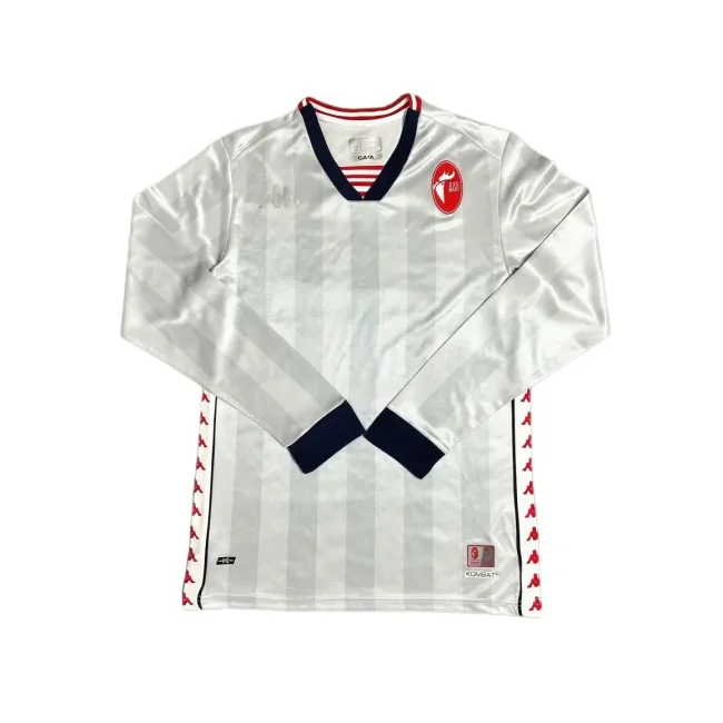 2024-25 SSC Bari Silver Long Sleeve Limited Jersey