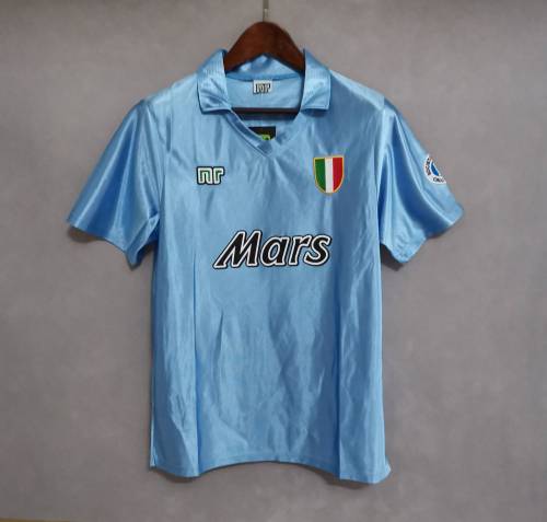 90-91 Napoli home retro jersey