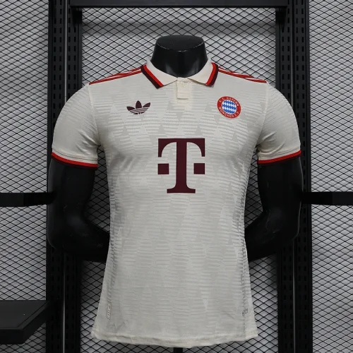 Bayern Munich 2024-25 player version(The player version is more slim fit, it is recommended to buy one size larger)