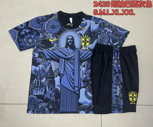 2024-25 Brazil Blue Training Suit