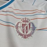 2024-25 Real Valladolid away soccer jersey