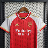 2023-24 Arsenal  home kids kit