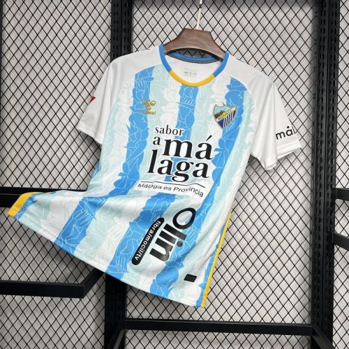 2024-25 Malaga home soccer jersey