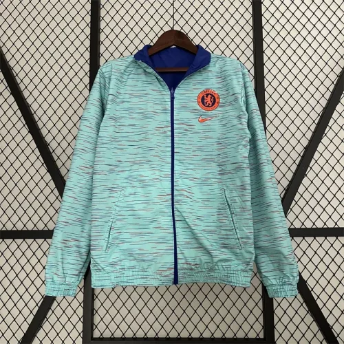 2023-24 chelsea Blue Reversible Windbreaker