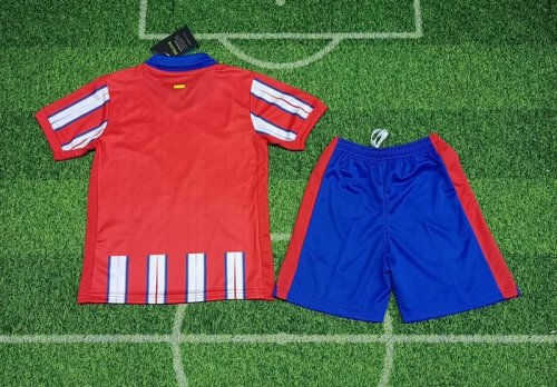 2024-25 Atletico Madrid   home kid kit
