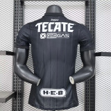 2024-25 Monterrey black special player version jersey   (The player version is more slim fit, it is recommended to buy one size larger)