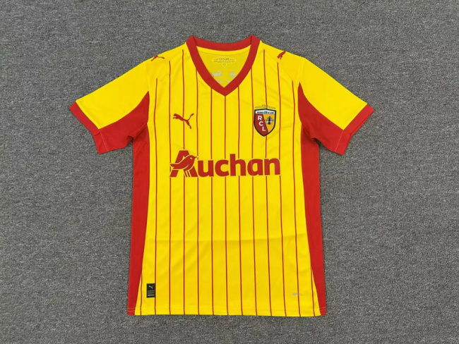 2025-26 Lens home soccer jersey