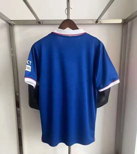 2025-26 Rangers home soccer jersey size