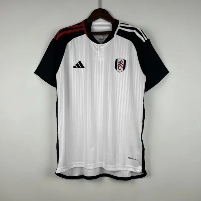Fulham 2023-24 home version white soccer Jersey