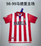 1998-99 Atletico Madrid  Home Retro Jersey