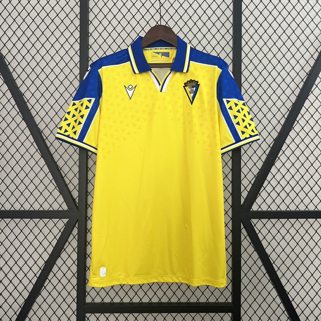 2024-25 Cadiz home soccer jersey