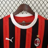 AC MILAN 2024-25 home soccer jersey