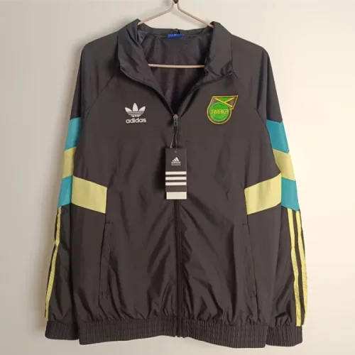 2025 Jamaica black windbreaker