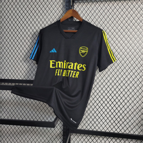 2023-24 Arsenal  Black Training Shirt jersey