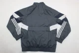 Real Madrid gray windbreaker