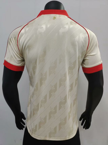 2024-25 Bayern Munic white Retro Model Player version jersey (The player version is more slim fit, it is recommended to buy one size larger)