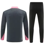 paris saint germain 2024 dark gray training suit