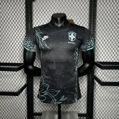 Brazil 2024-25 Pele Special Edition Jersey Player Version(The player version is more slim fit, it is recommended to buy one size larger)