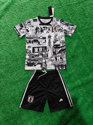 2025-26 Japan black and white kid kit