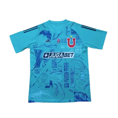 2024-25 Universidad De Chile blue goalkeeper jersey