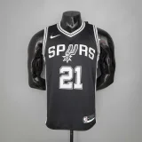 DUNCAN#21 Spurs Black