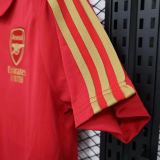 2023-24 Arsenal  red POLO