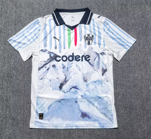2025-26 Monterrey blue training jersey