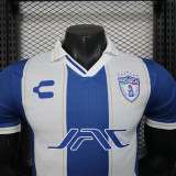2025-26 Pachuca home player version jersey  (The player version is more slim fit, it is recommended to buy one size larger)