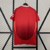 2024-25 Manchester United home soccer jersey