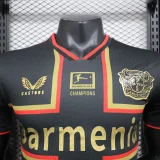 leverkusen 2024-25 black special player version(The player version is more slim fit, it is recommended to buy one size larger)