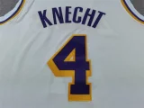 Los Angeles Lakers No. 4 Knecht (white)