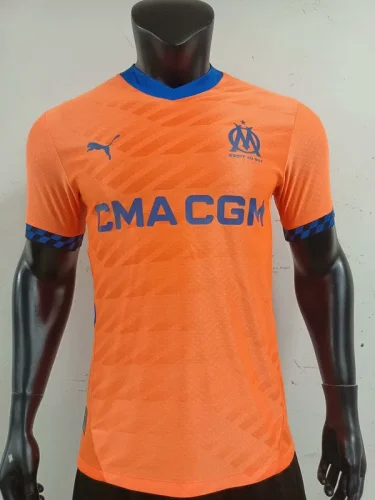 2024-25 Marseille Third Away player version jersey(The player version is more slim fit, it is recommended to buy one size larger)