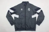 Real Madrid gray windbreaker