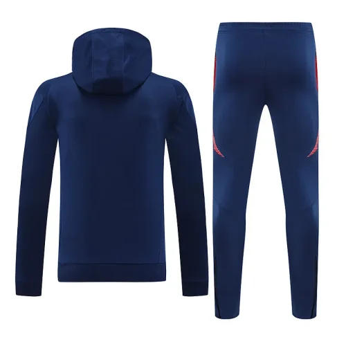 2024-25 Manchester United Dark blue hoodie suit