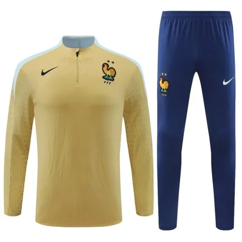 france 2024 khaki training suit