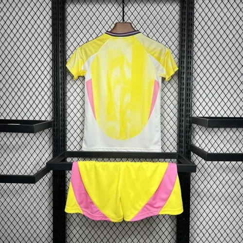 2024-25 Juventus away yellow kids kit