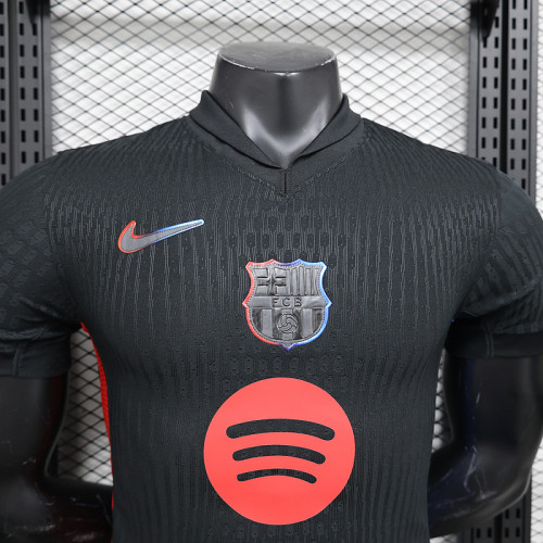 2024-25 Barcelona away player version(The player version is more slim fit, it is recommended to buy one size larger)