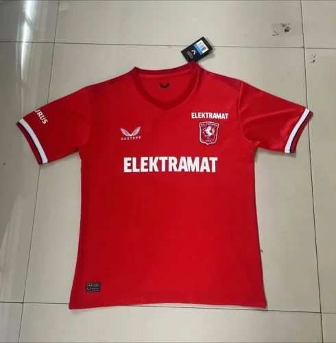 twente 2024-25 home soccer jerseys