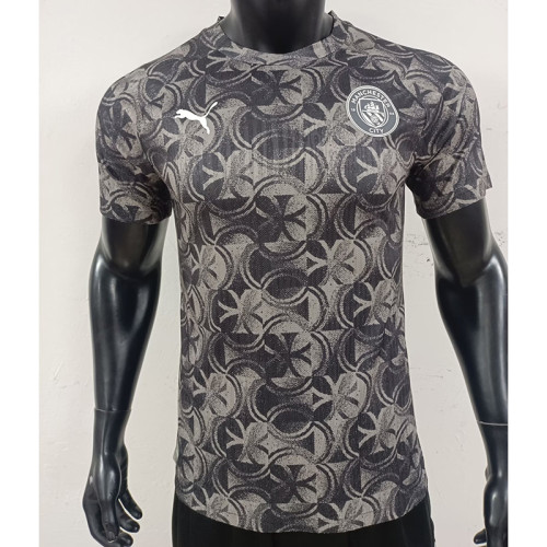 2025-26 Manchester City Training Wear Player Version jersey  (The player version is more slim fit, it is recommended to buy one size larger)